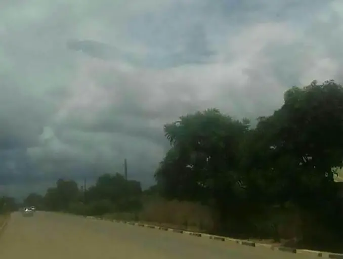 Mysterious creature in the sky seen in Zambia - 10 Strangest Things Ever Seen in The Sky