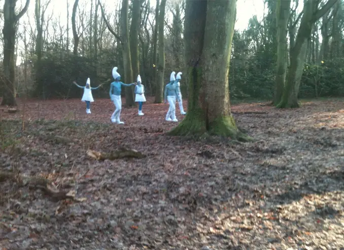 Real Smurfs seen in the woods - 10 Strangest Things Ever Found in the Woods