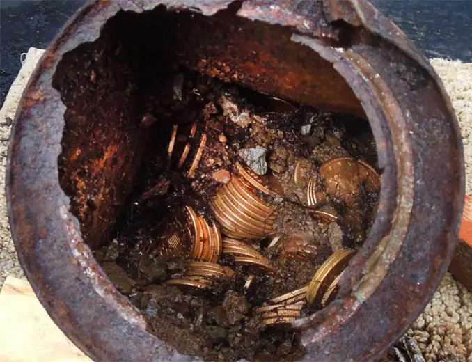 $10 million worth of gold coins is one of the strangest things found in backyards