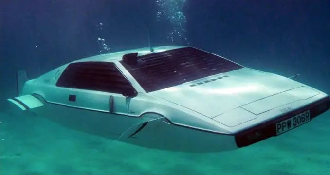 James Bond's car is definitely one of the Strangest Things Found in Shipping Containers