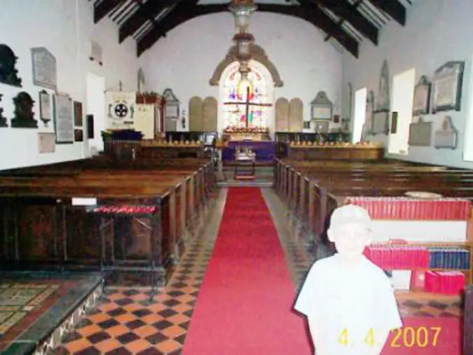 Ghost of a priest photographed in the village of Pennal in Gwynedd, Wales. - 10 Creepy Church Ghost Sightings Caught on Camera