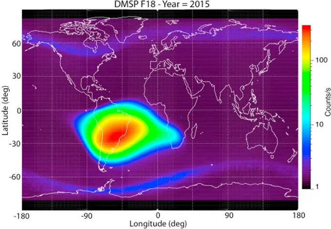 The South Atlantic Anomaly is one of many Places More Dangerous Than the Bermuda Triangle