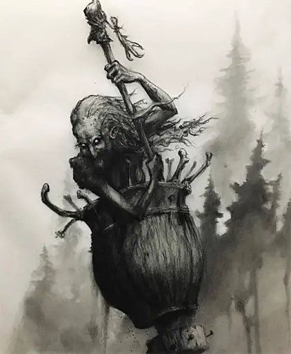 The Baba Yaga is one of many Creatures from Eastern European Folklore