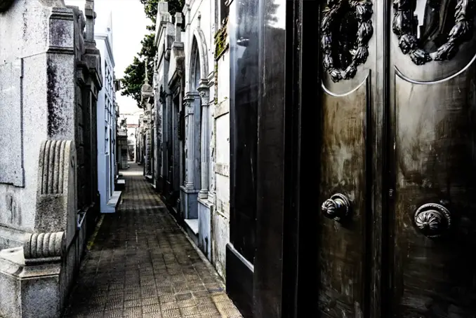 Recoleta cemetery is one of the Most Haunted Cemeteries Around the World