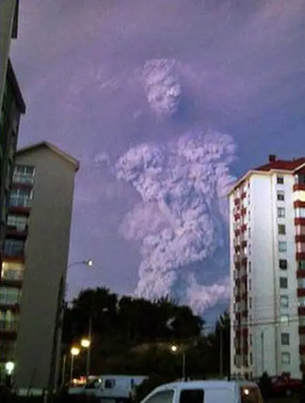 Giant monster rises from the ash of a smoking volcano - Monsters That Have Been Spotted in Real Life