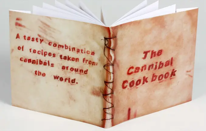 Cannibal Cookbook from the Dark Web