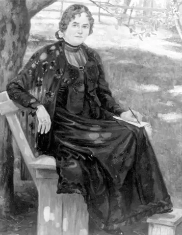 Portrait painting of Margrethe Munthe