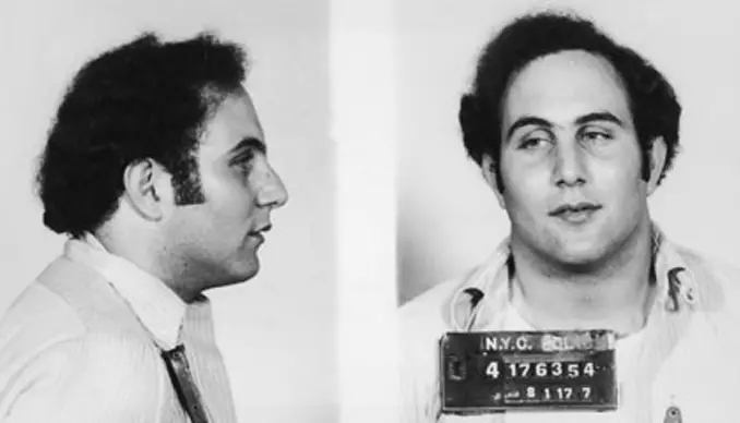 Mugshot of David Berkowitz