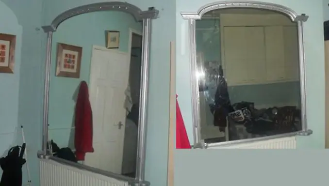 Joseph Birch's allegedly haunted mirror