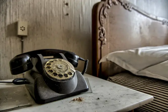 Scary phone calls from the dead. 