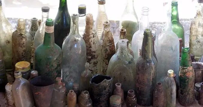 Witch bottles are one of the scariest things discovered inside walls.