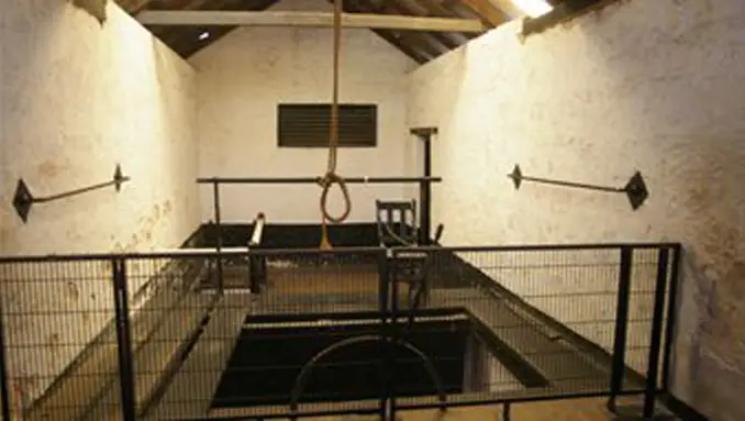 The gallows of Fremantle Prison