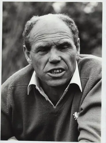 Black and white photo of Bill Ramsay, the Southend Werewolf