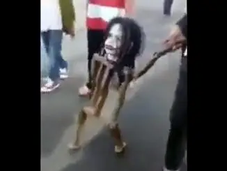 Strange Walking doll featured in Creepy Footage That Will Give You Chills