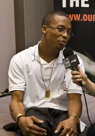 Lupe Fiasco, a celebrity who claims to have seen aliens.